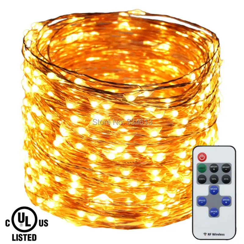 50M 164FT 500LED Copper Wire Warm White LED String Lights Holiday Indoor Christmas Fairy Lights with Remote+ UL CE Adapter 50M 164FT 500LED Copper Wire Warm White LED String Lights Holiday Indoor Christmas Fairy Lights with Remote+ UL CE Adapter