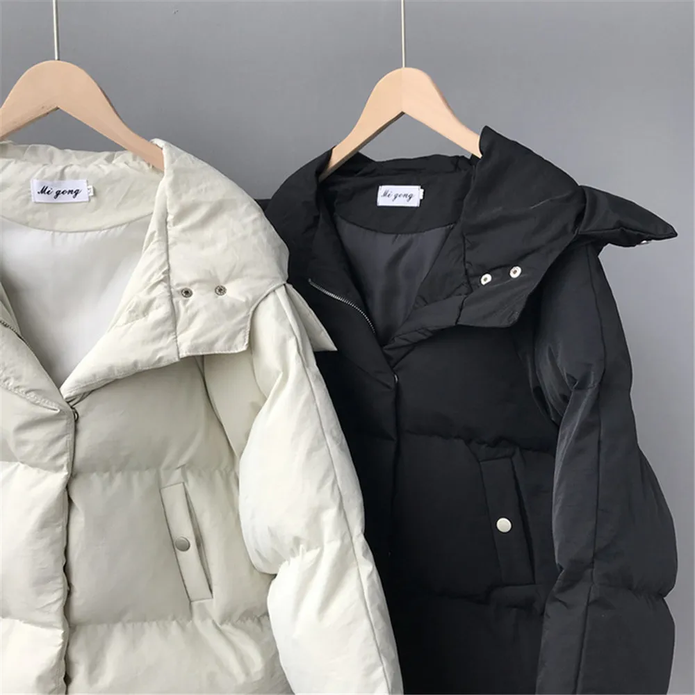 Winter Warm Teenage Girls' Thicken Coat 2018 Cotton Padded Women Hooded Coats Casual Parkas Thick Jacket Coat Hoodies Z8879 (19)
