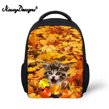 

Noisydesigns Hot Children's Season Travel Bags Biscuits Printed Schoolbags Children School Bags For Girls Boys Kid Best Gift Bag
