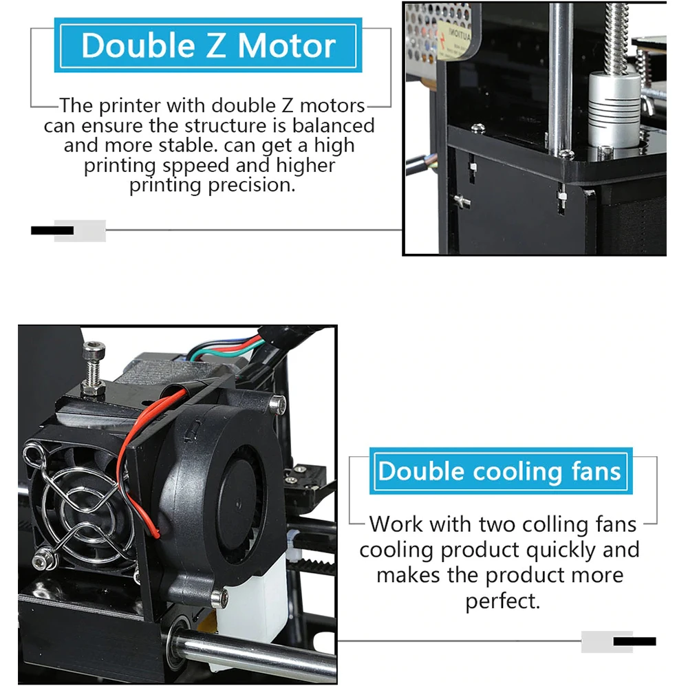 Высокая точность рабочего стола Prusa i3 DIY 3D принтеры ЖК-экран для самостоятельной сборки USB/sd-карты дешевые Anet 3D принтеры в евро/США склад