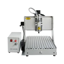 Mini CNC Lathe Woodworking Machine Ball Screw 800W Spindle CNC 3040 Router with 130mm Z-Axis Stroke