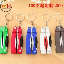 100 шт./лот, логотип, многофункциональные ручки, корейский стиль канцелярские, ножницы, мяч шариковая ручка, светодио дный фонарик, Шариковая pe