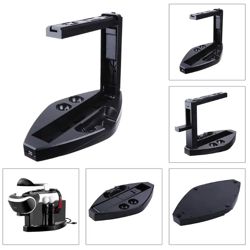  Multifuntion Game Controller Charger Stand Game DVD Storage Charging Dock Stand Holder Mount For PS
