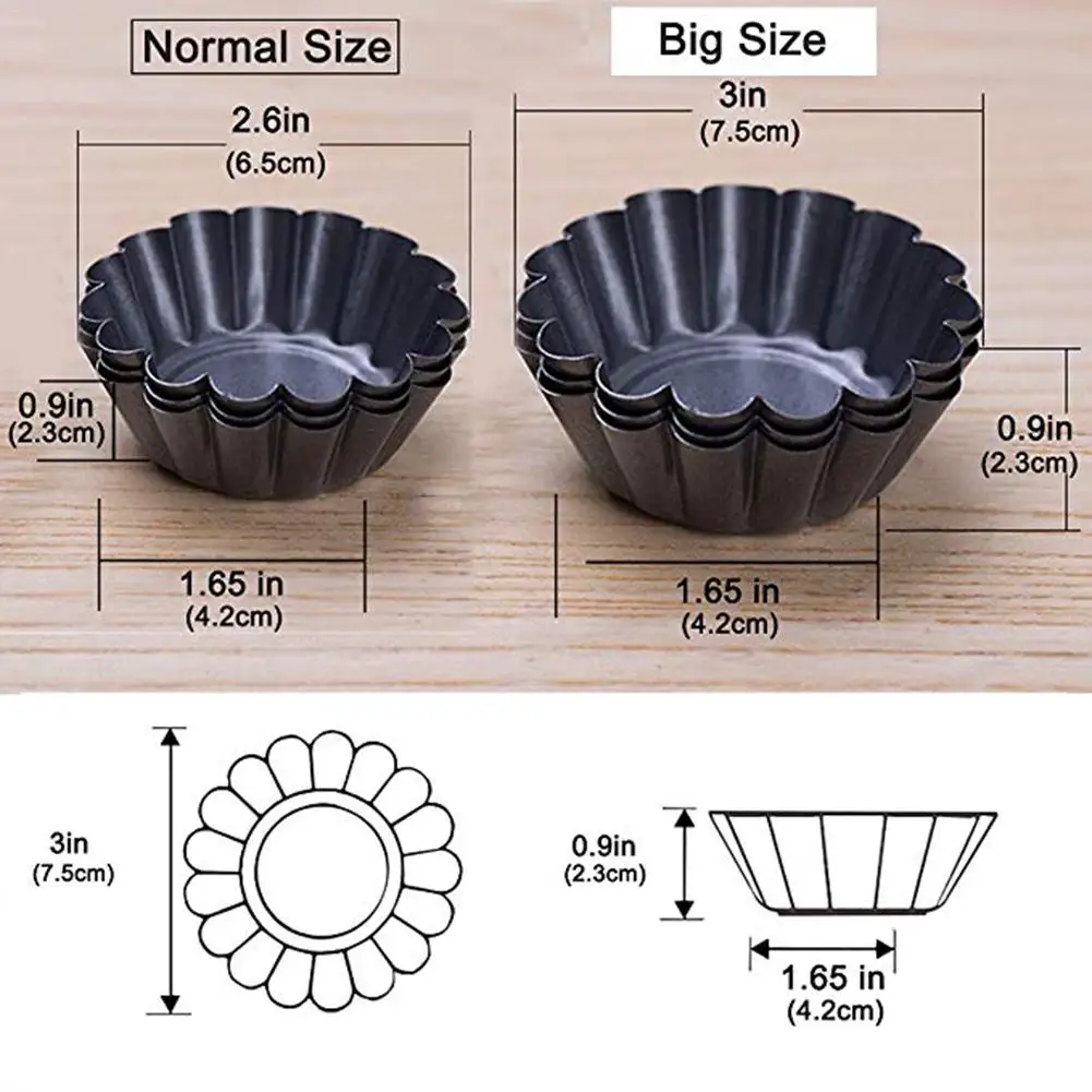 10 Pieces Of Tartlet Molds 11 Cm Mini Tart Mould 新作からSALEアイテム等お得な商品 満載