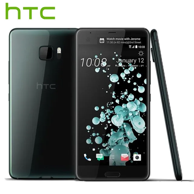 Cheap EU Version HTC U Ultra 4G LTE Mobile Phone Dual SIM 4GB 64GB Snapdragon821 Quad Core 5.7" 2560x1440 DualView Android Smart Phone