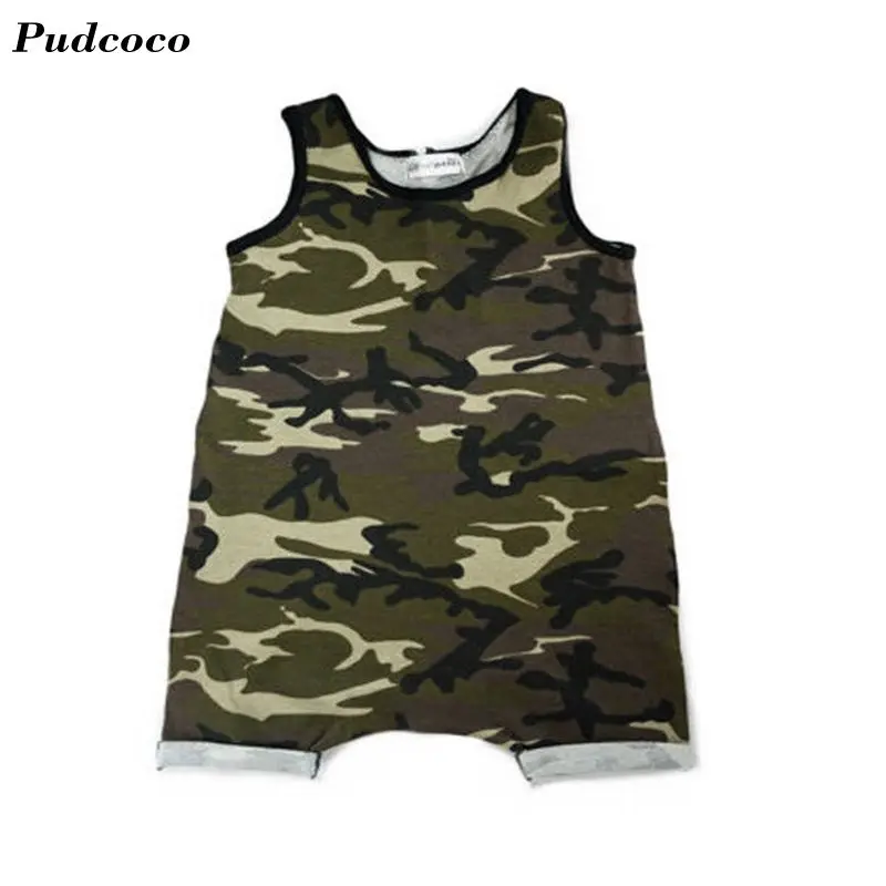 2017 NEW Baby Kids Boy Girl Infant Camouflage Army Green Cool Romper Jumpsuit Playsuit Outfit | Детская одежда и обувь