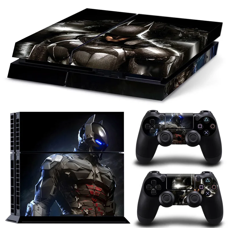 

OSTSTICKER Ps4 Skin for Batman Vinyl Decal Skin Sticker For PS4 Console PVC Sticker for Playstation 4 PS4 Controller
