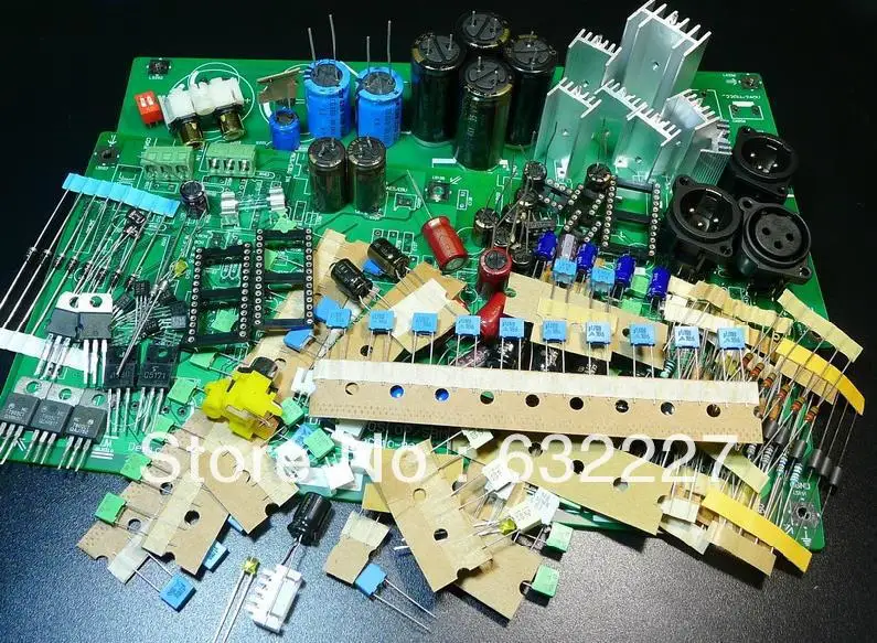 Free Shipping! 1pc hifi DAC decoder board TDA1541 OP S8MA