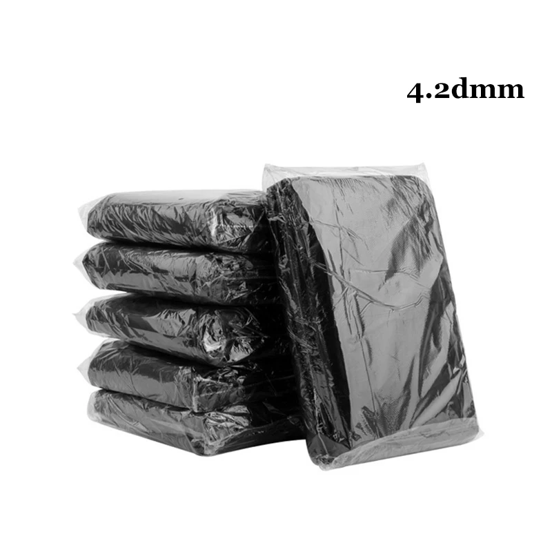 10 шт. 100x120 см кухонные мусорные пакеты HDPE мешок давления водонепроницаемые пластиковые мешки для хранения Открытый и домашний мешок для мусора Большая упаковка - Цвет: 4.2 DMM