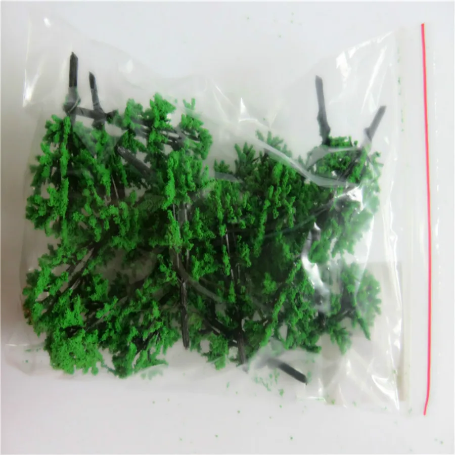 new architecture 3d scale artificial plastic model  green tree  layout168