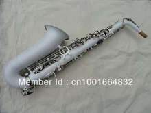 Wholesale- Very nice white alto saxophone surface of nickel silver