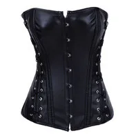 Leather corset waist training corsets espartilhos corset corselet waist training corset espartilho espartilhos e corpetes korset