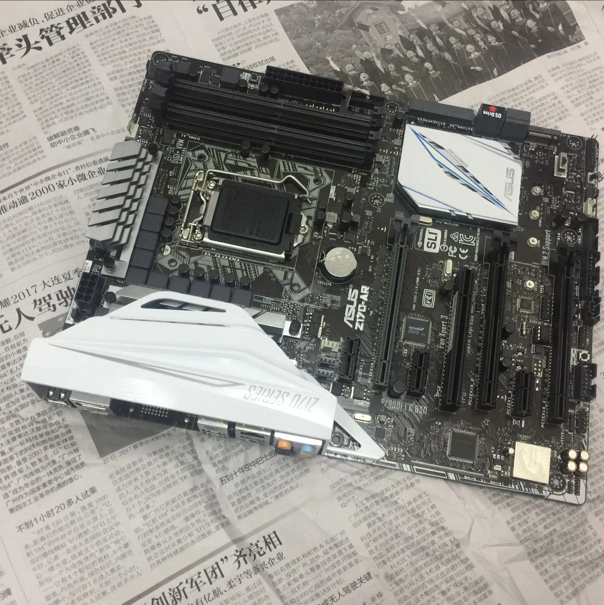 Asus Z170 Ar Desktop Motherboard Black Gold Edition Ddr4 Motherboard 1151pin Used 90 New June 21 Asus Z170 Ar Desktop Motherboard Black Gold Edition Ddr4 Motherboard 1151pin Used 90 New June 21