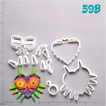 

Game The Legend of Zelda Character Design Plastic Cheap Cutter Custom Made 3D Printed Fondant Tools