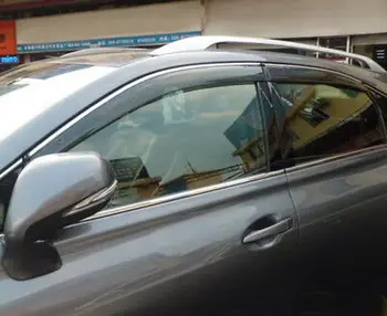 

Window Visor Vent Shades Sun Rain Guard 4pcs For Lexus RX350 2010-2015