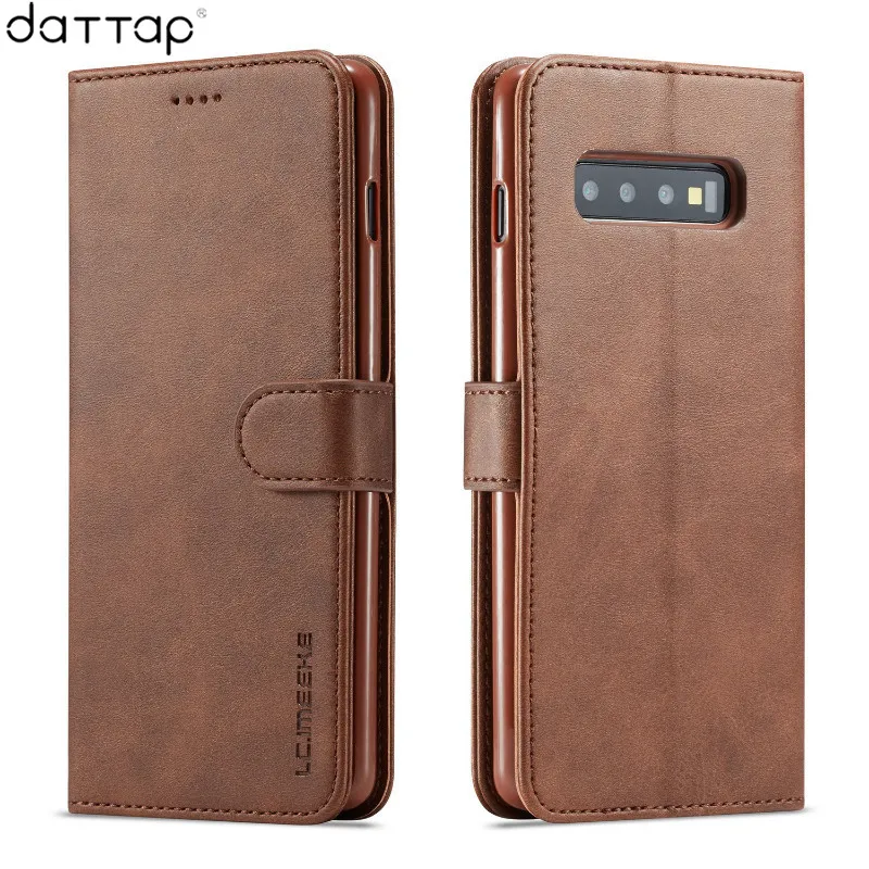 

For Samsung Galaxy S10 Case S10 Plus S10+ s10e Luxury Cards Slot Leather Wallet Flip Cover For Samsung S10 Case Phone Bgas Funda
