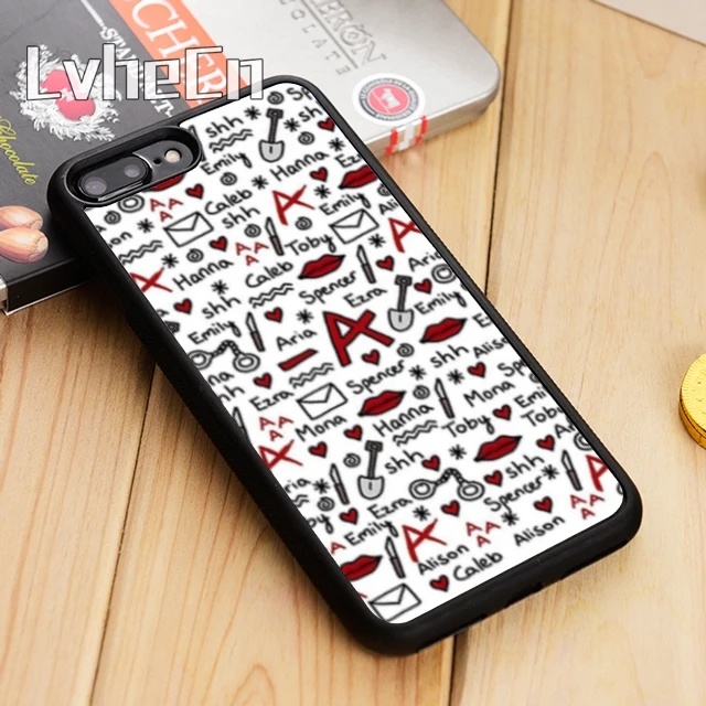 

LvheCn PLL Pretty Little Liars Phone Case Cover For iPhone 5 5s SE 5C 6 6s 7 8 10 X Samsung Galaxy S6 S7 edge S8 S9 plus note 8