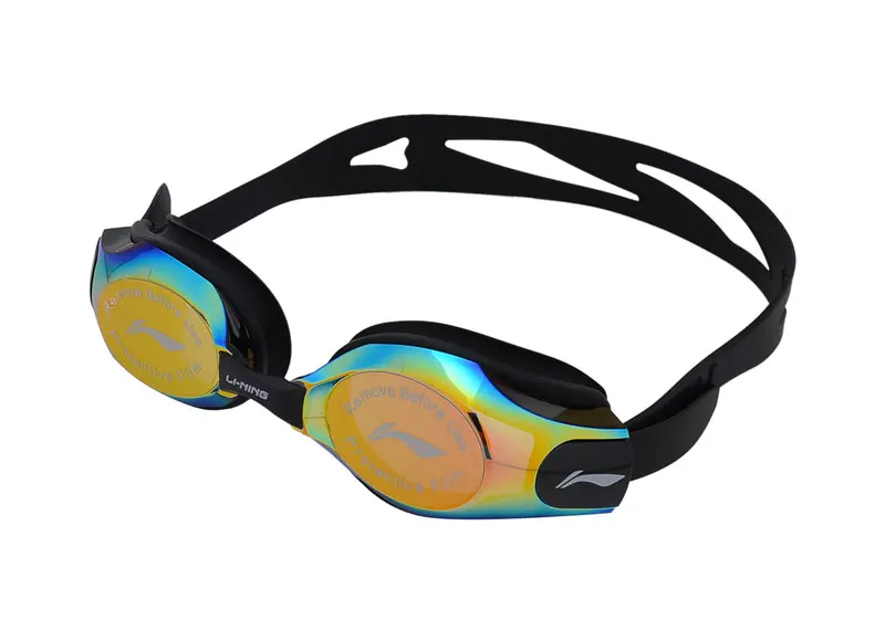 Li-Ning унисекс Professional swim eyewear Anti-UV очки из пластика National Diving Team Li Ning спортивные очки для плавания ASJN008