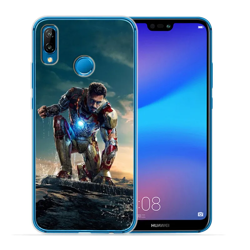 Роскошный Джокер Marvel Мстители Дэдпул для huawei mate 9 10 20 P8 P9 P10 P20 P30 P Smart Lite Plus Pro Чехол Coque Etui