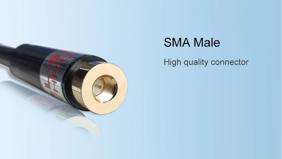 2 шт. SMA-Male телескопическая двойная антенна для рации BAOFENG UV-3R TONFA 985 TYT TH-F5 Yaesu VX-3R/6R/7R двухстороннее радио