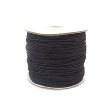 YEODA Превосходное качество 0,8-1,5 мм вощеный хлопковый шнур для DIY ювелирный браслет ожерелье из бисера эластичная линия