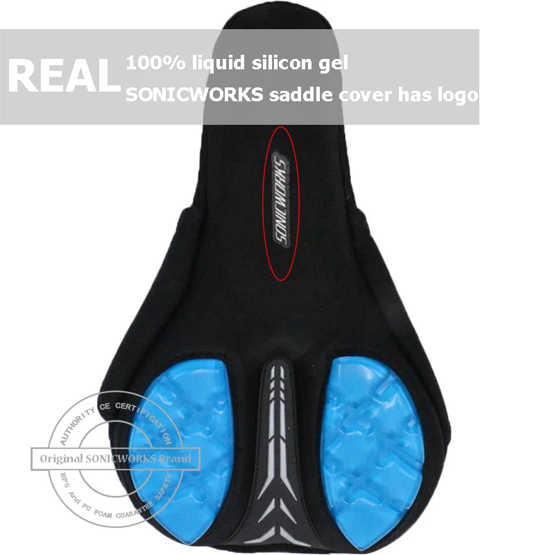 Bicycle Saddle Cover Liquid Silicon Gels Comfortable Bike Seat Mat Cycling Breathable Soft Cushion For MTB Road Bicycle SW0015 (7)