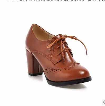 Женские ботинки с острым носком на толстом квадратном каблуке размеры 34 43|high heels