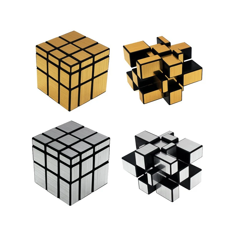 

Magic Mirror Cube Third-order Speed Cubes Children Creative Puzzle Maze Toy Adult Decompression Anti-pressure Artifact Toys