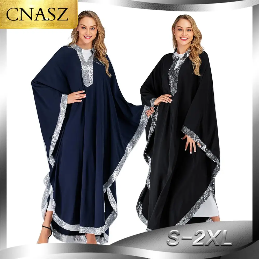 Модное мусульманское платье Abaya металлическое высокого качества с кружевом хит