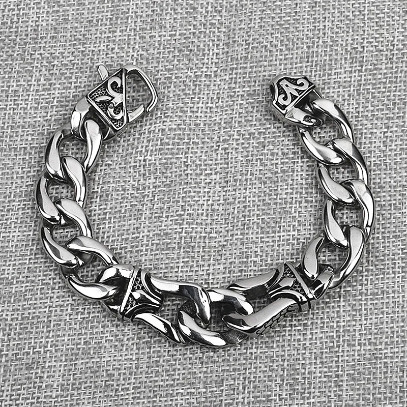 KLDY модный брендовый браслет для мужчин 316L нержавеющая сталь мужские браслеты простые мужские цепи браслеты ювелирные изделия для мужчин Высокое качество