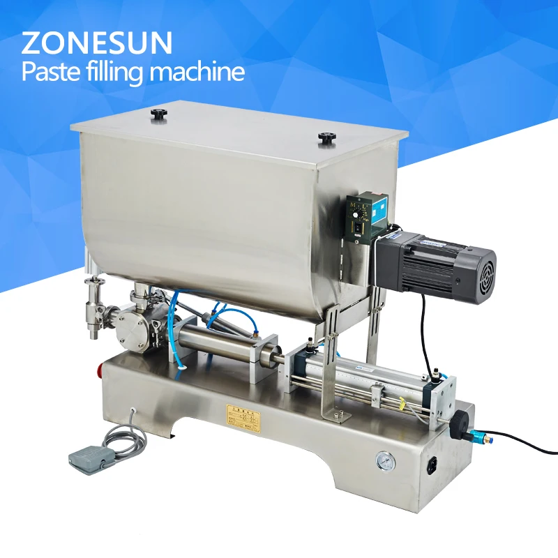 ZONESUN Chili sauce filling machine,sauce quantitative Filler Machinery