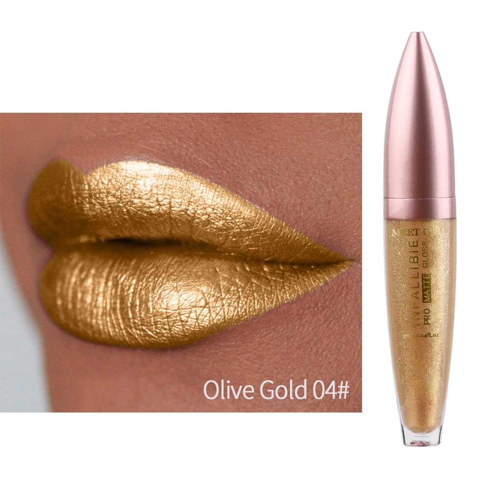 04 LULAA 12 Color Lip Gloss Glitter Lips Glaze Chameleon Bright Flash Pearlescent Bright Glitter Lip Gloss Lipstick Liquid TSLM1 - Цвет: 04