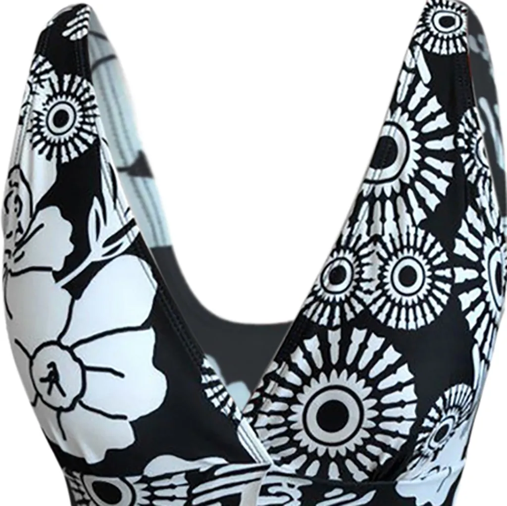 Слитный купальник, женский купальник, пуш-ап, мягкая юбка, платье ...