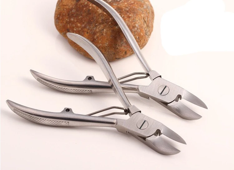 Murah Gratis Pengiriman 1 pcs perawatan kaki Kaki Gunting Kuku Pemangkas Nippers Cutters Paronychia Profesional Chiropody Podiatri perawatan kaki