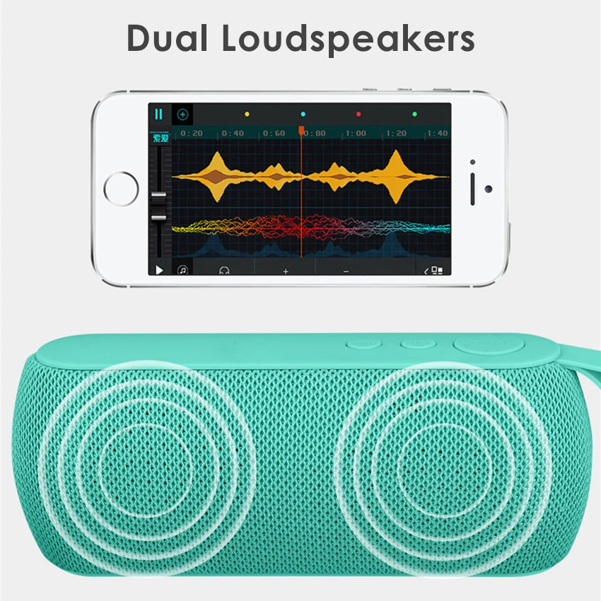 Aimitek Q106 Outdoor Portable Bluetooth V4.2 Speaker-11