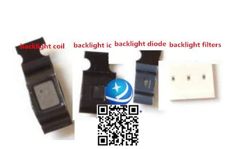 

10set/lot (40pcs)for iPhone 6 6plus 6+ Backlight IC Chip U1502 + Backlight coil L1503+backlight diode D1501+fuses filters fl2024