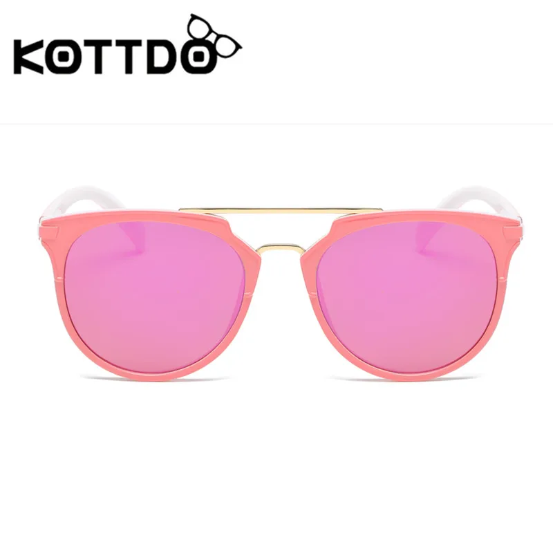 KOTTDO модные пластиковые солнцезащитные очки для женщин Ретро стиль классические