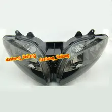 Smoke Headlight for Motorcycle YAMAHA 2002 2003 YZF-R1 YZF R1 02 03, Black Front Head Lighting Lights, Spare Parts & Accessory