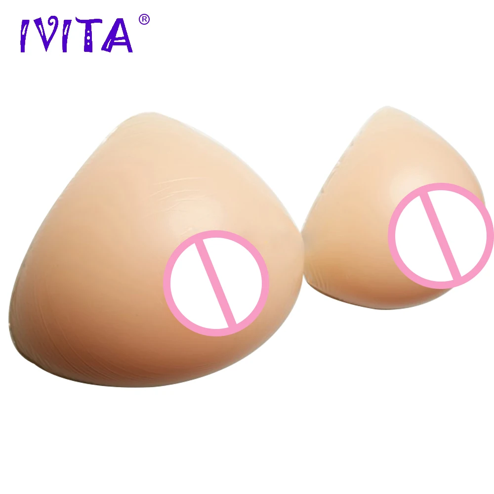

IVITA 4600g Huge Fake Boobs Triangle Silicone Breast Forms For Drag Queen Crossdresser Transgender Mastectomy Hot Sale Breasts
