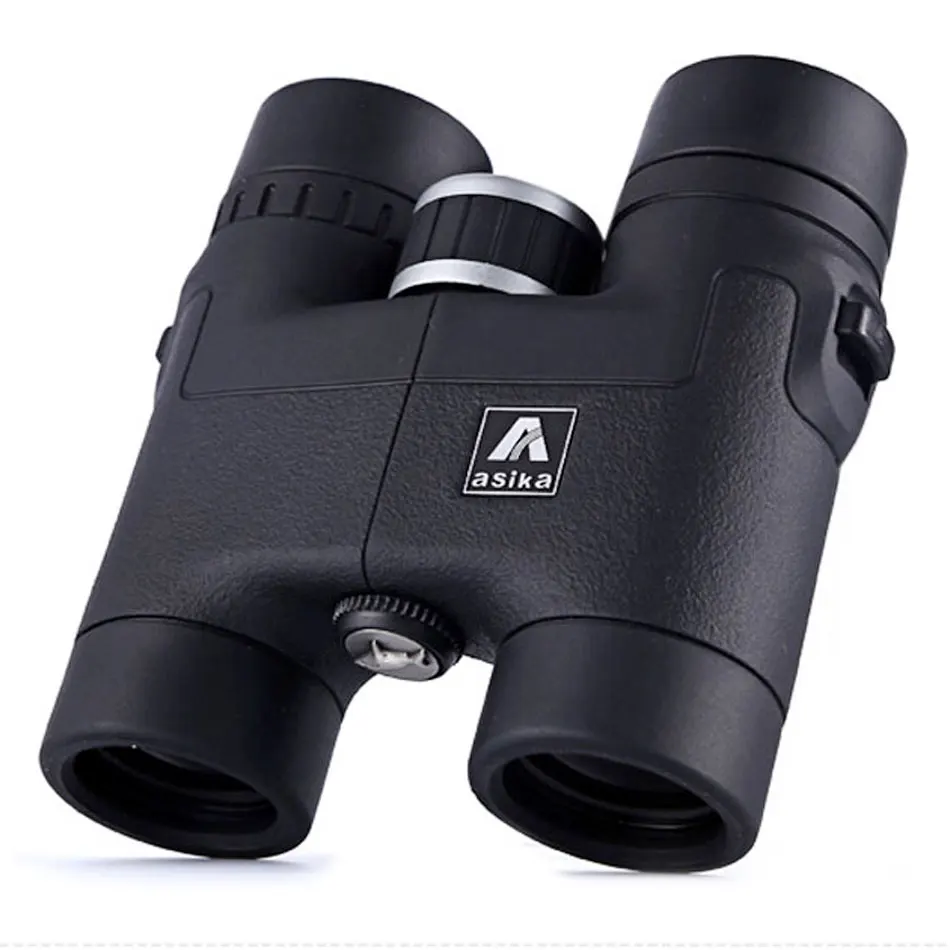 Genuine Asika 8X32 telescope Binoculars for hunting camping waterproof professional binoculares Bird Watching HD Military black