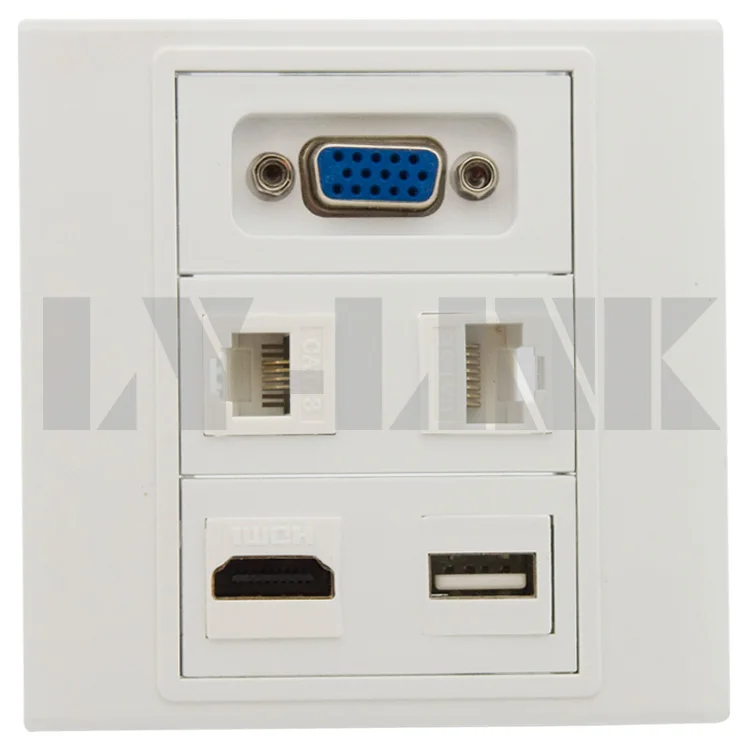 VGA+RJ11+RJ45+HDMI+USB