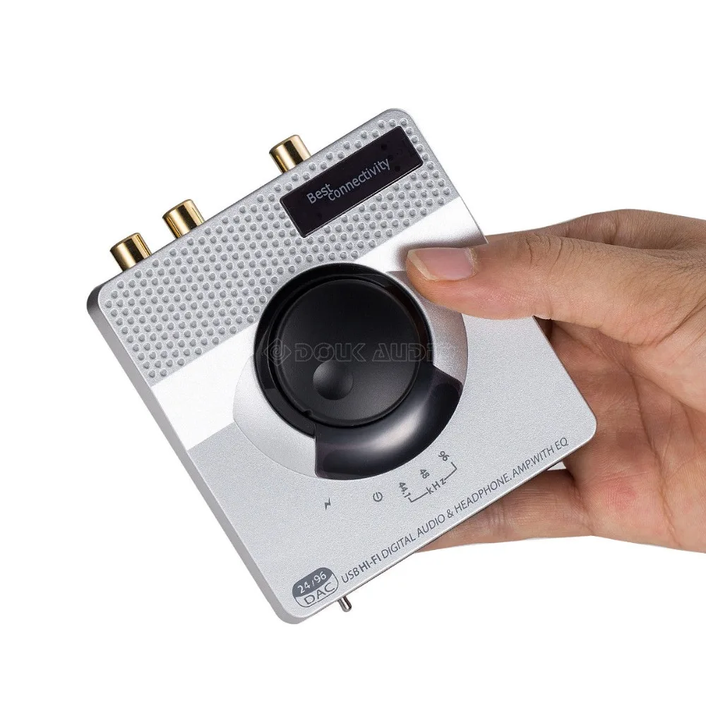 Nobsound Mini Hi-end Digital 96KHz 24bit Hi-Fi USB Audio DAC With Hardware EQ & Headphone Amplifier
