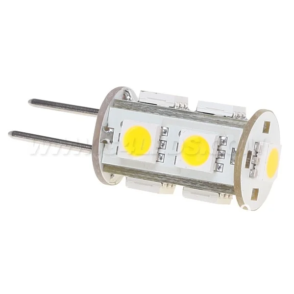 Светодиод G6.35 9 светодиодов 5050 SMD широкое напряжение фотолампа цвет белый/теплый