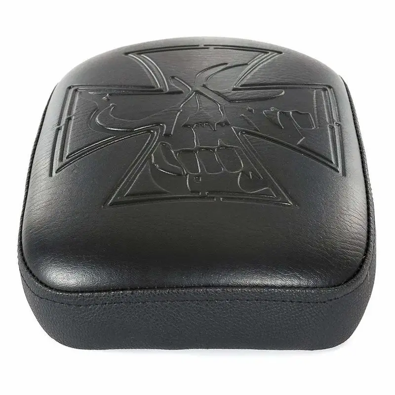 

Cross Rectangular Pillion Passenger Pad Seat 8 Suction Cup For Motorcycle