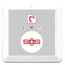 Аварийный телефон sos для пожилых людей, GSM SOS сигнал тревоги, нажмите для разговора, Двусторонняя голосовая связь скорость набора номера K1