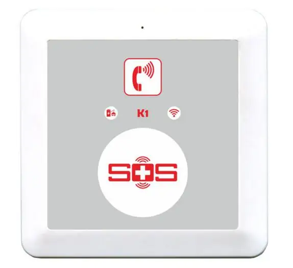 

Emergency phone sos elderly, GSM SOS alarm call,push to talk,Two way Voice communication Speed dialer K1