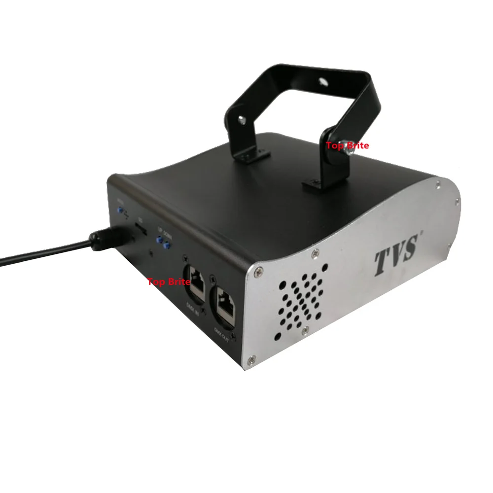 Новый дизайн 1 Вт RGB Полноцветный лазерный светильник в виде дельфина с SD картой