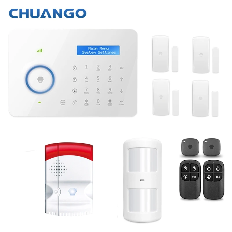 Chuango B11 315 МГц СМАРТС Беспроводной домашней безопасности GSM сигнализация датчик детектора газа