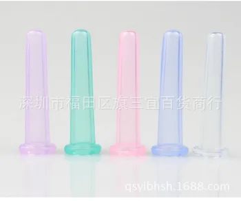 

by ems or dhl 200sets 6pcs/Lot hot selling mini silicone massage cup