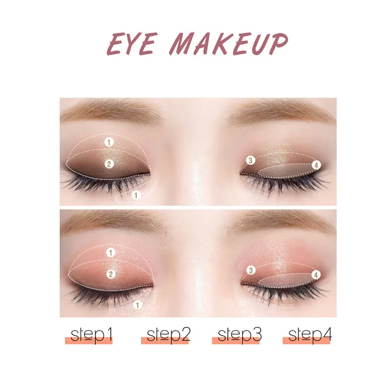New 15 Colors Matte Pigment Eyeshadow Palette Shimmer Glitter Natural Earth Color Eye Shadow Palettes Makeup Set